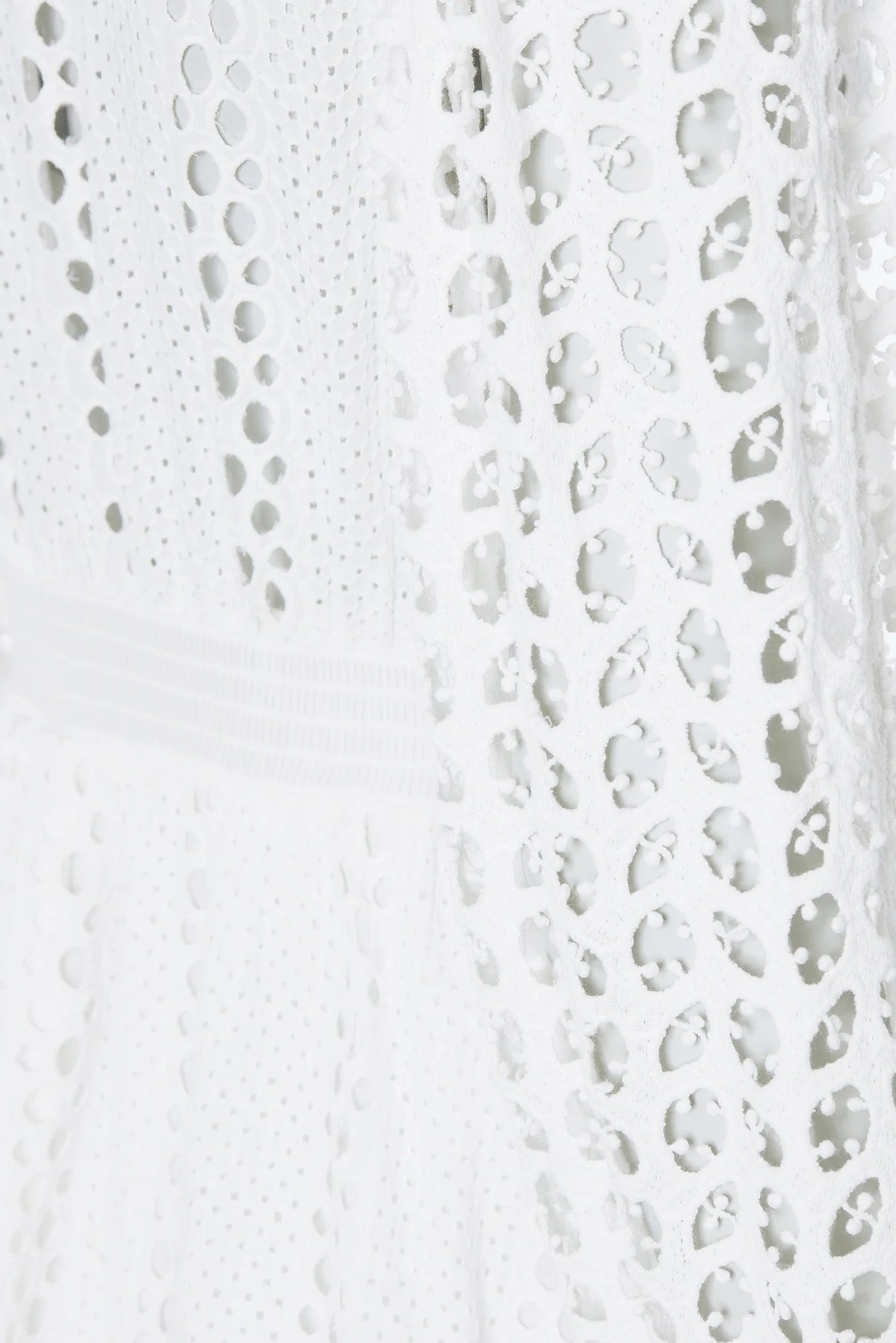 chinese dress ladies Broderie Lace Dress (White) – Holland Cooper ®