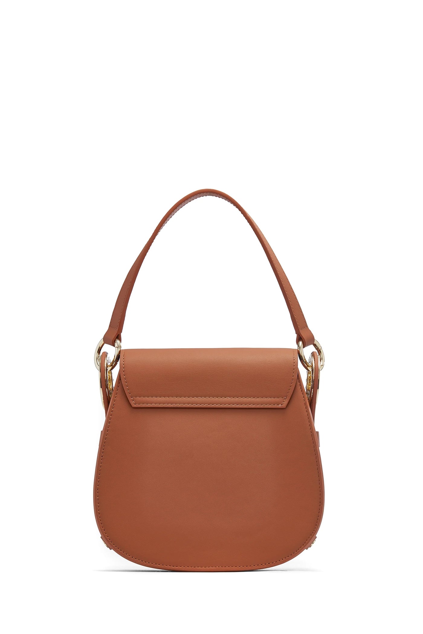 Holland Cooper Chelsea Saddle Bag in Tan Back