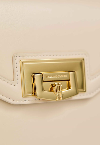 Holland Cooper Cheltenham Bag in Cream Detail