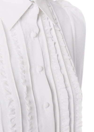 Holland Cooper Clarissa Ladies Shirt in White Detail