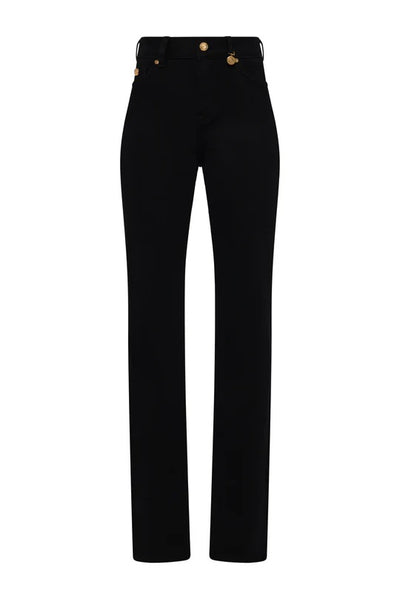 Holland Cooper Classic Straight Ladies Jean in Stay Black Front