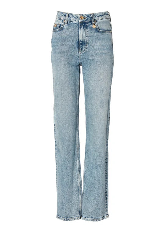 Holland Cooper Classic Straight Ladies Jean in Vintage Indigo Front