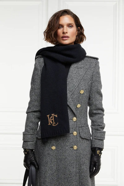 Holland Cooper Elle Scarf in Black