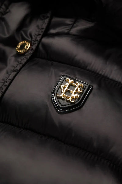 Holland Cooper Harlow Sherpa Gilet in Deep Black Details