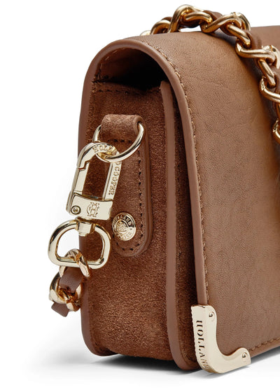 Holland Cooper Kensington Crossbody Bag in Tan Clasp