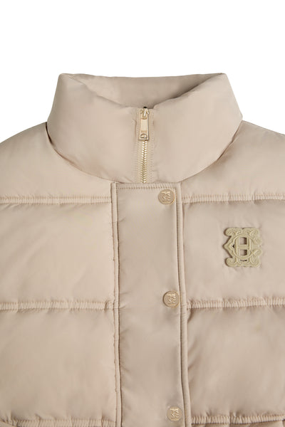 Holland Cooper Milton Padded Gilet in Putty Design