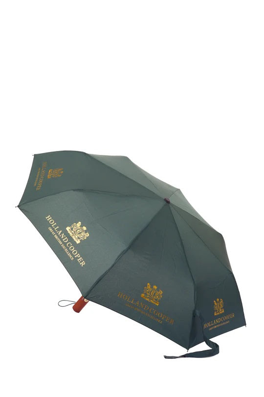 Holland Cooper Mini HC Umbrella in Green