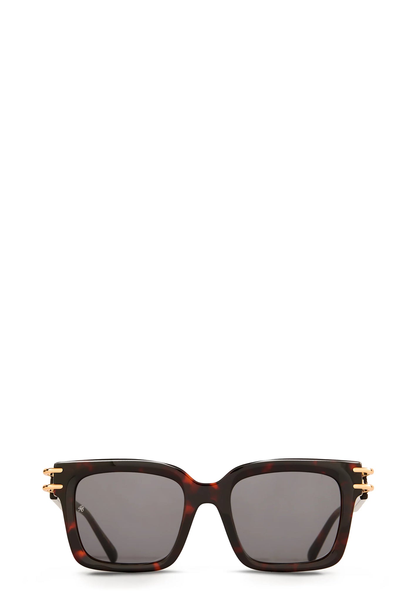 Holland Cooper New York City Sunglasses in Tortoiseshell Front