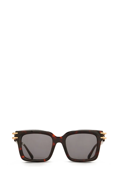 Holland Cooper New York City Sunglasses in Tortoiseshell Front
