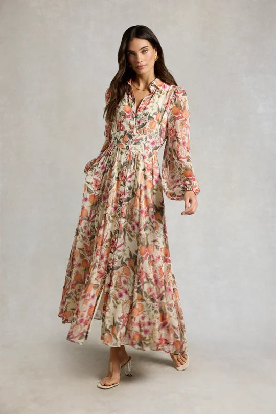 Holland Cooper Paros Shirt Dress in The Orangery