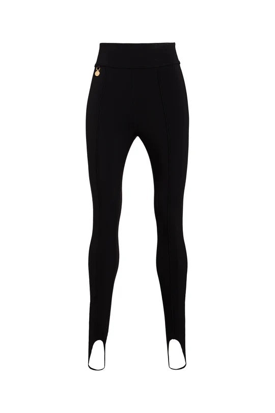Holland Cooper Stirrup Contour Legging in Black Front