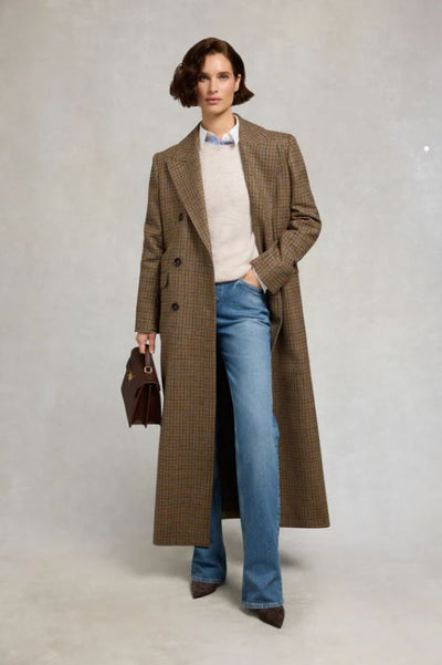 Holland Cooper Tori Crew Knit in Barley
