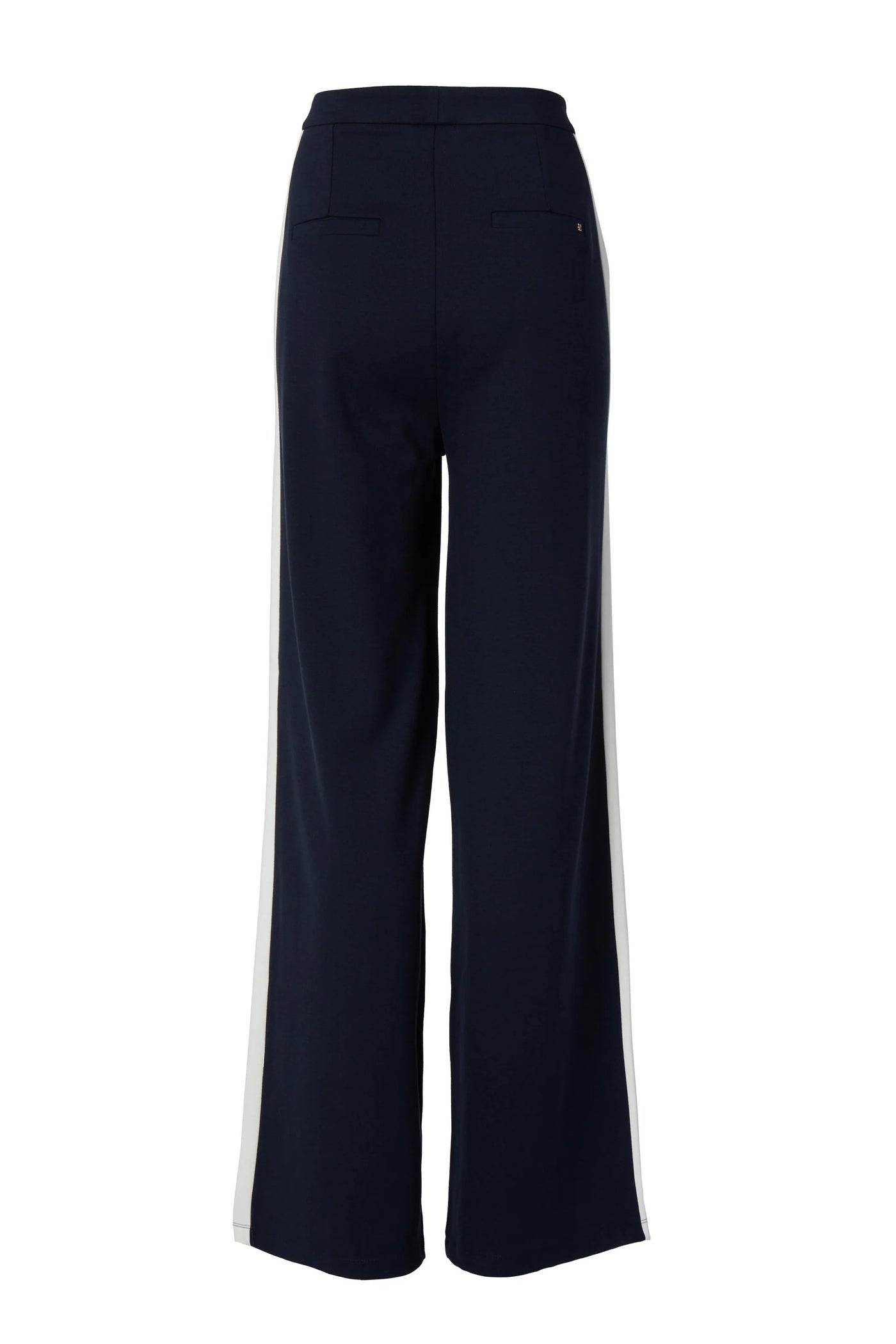 Holland Cooper Wide Leg Pant in Ink Navy Back