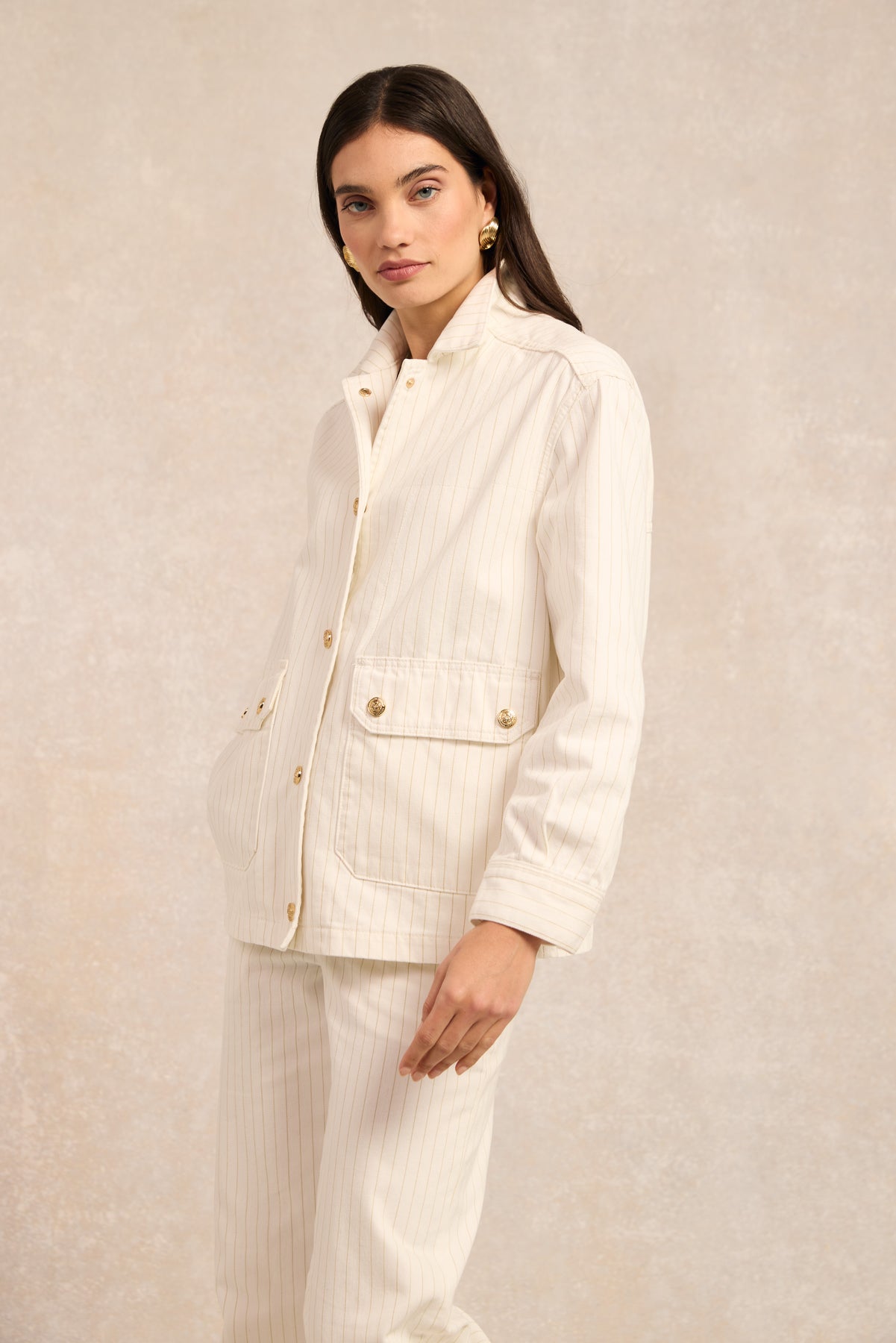 white christmas dresses Holland Cooper Denim Jumpsuit