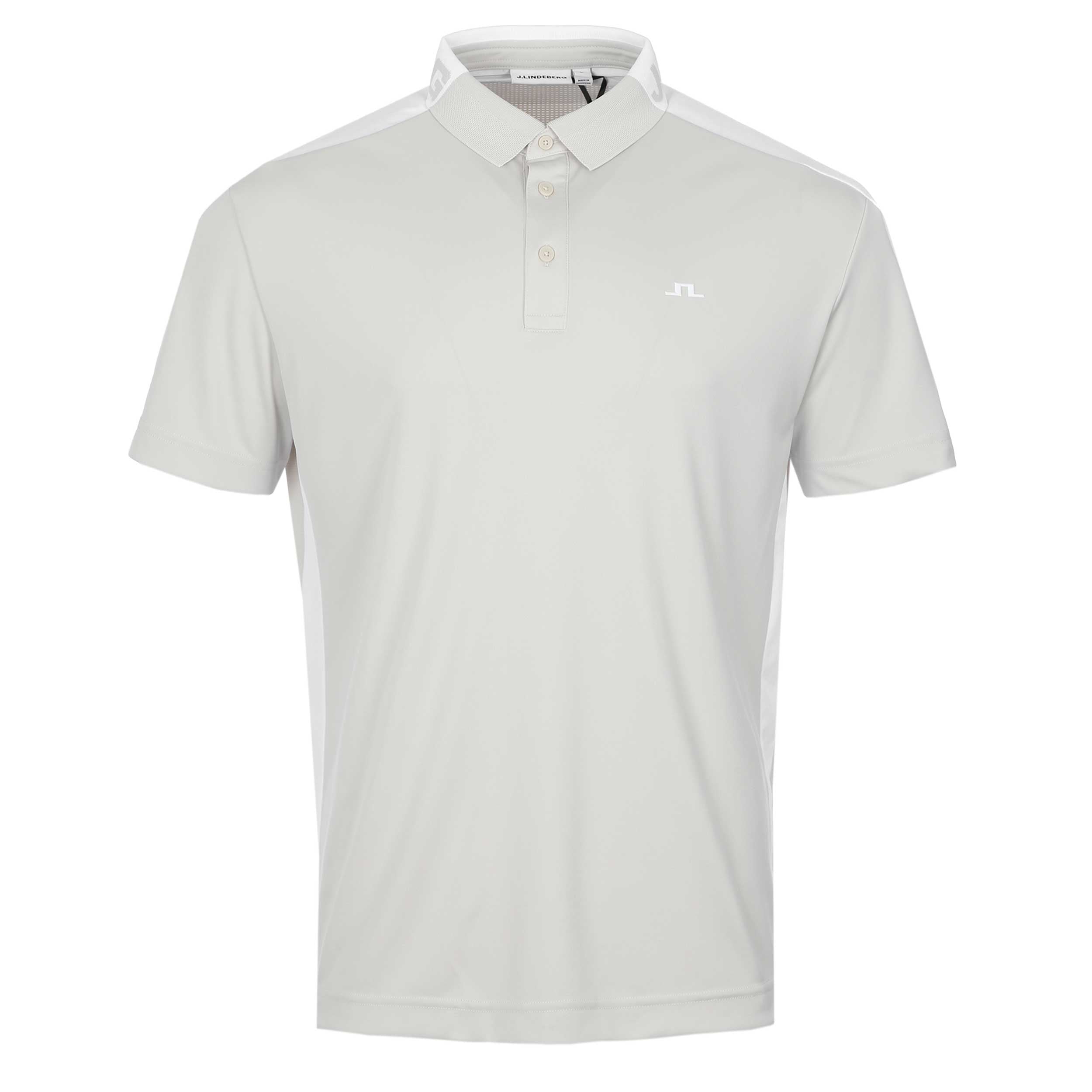 J.Lindeberg Bo Polo Shirt in Moonbeam