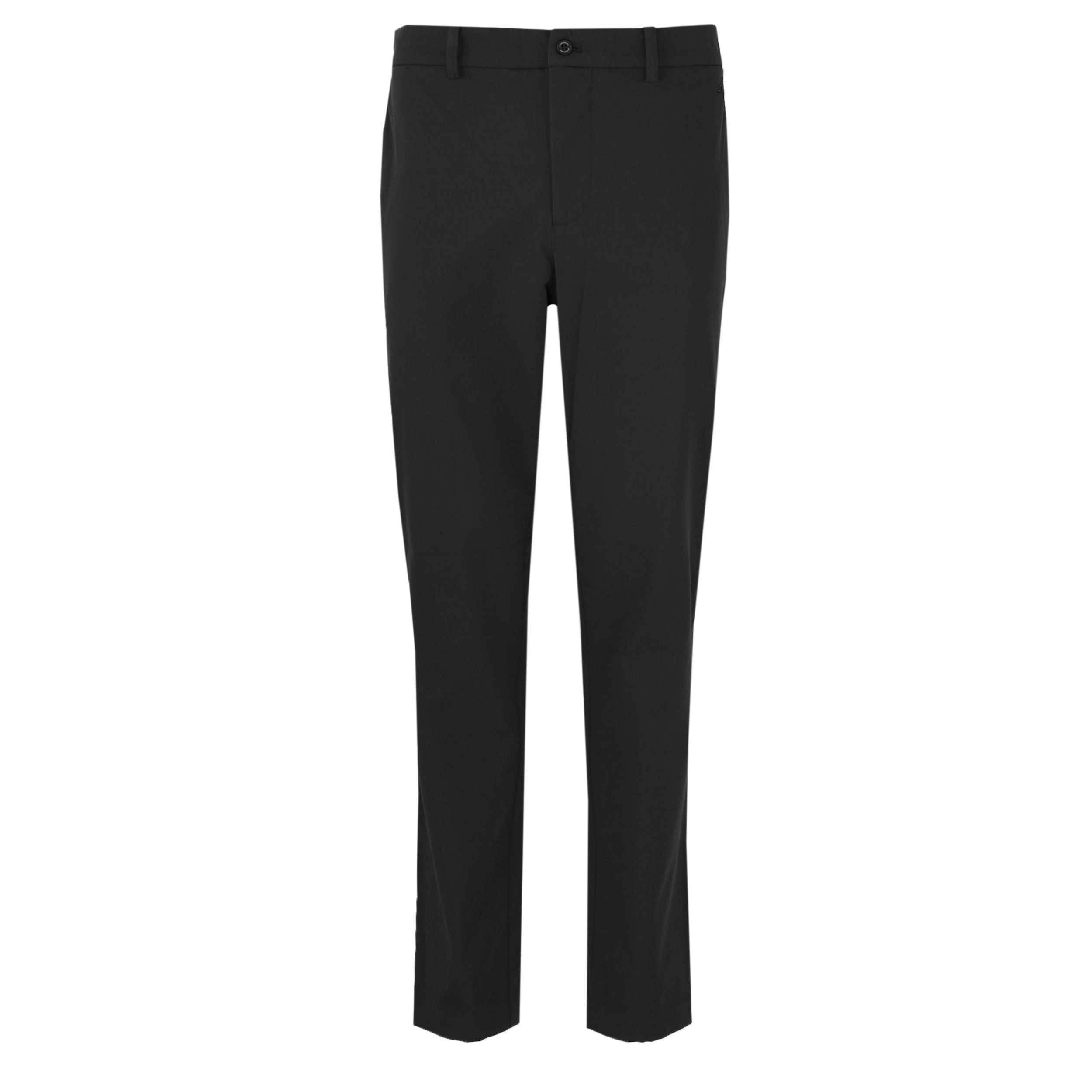 J.Lindeberg Ellott Fleece Twill Trouser in Black