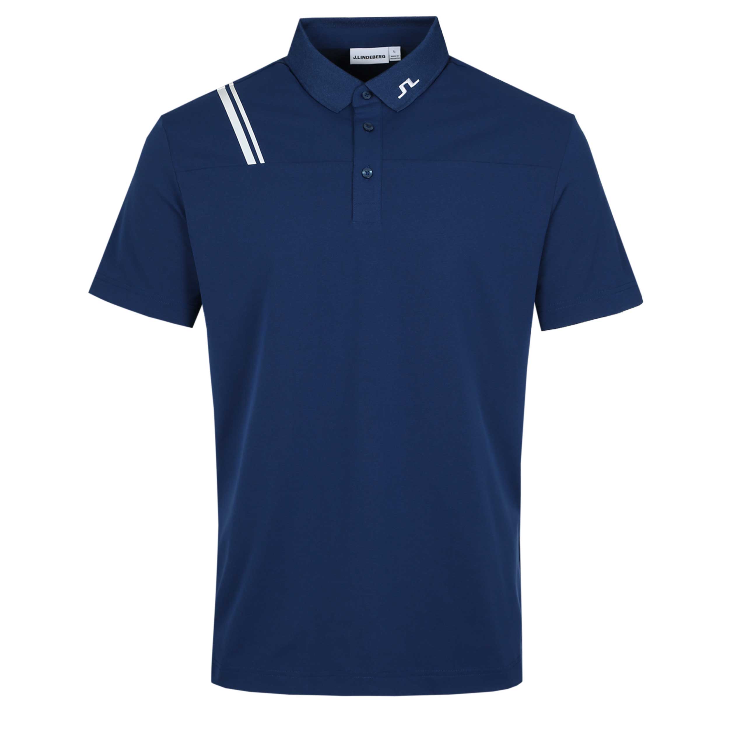 J.Lindeberg Fred Polo Shirt in Estate Blue