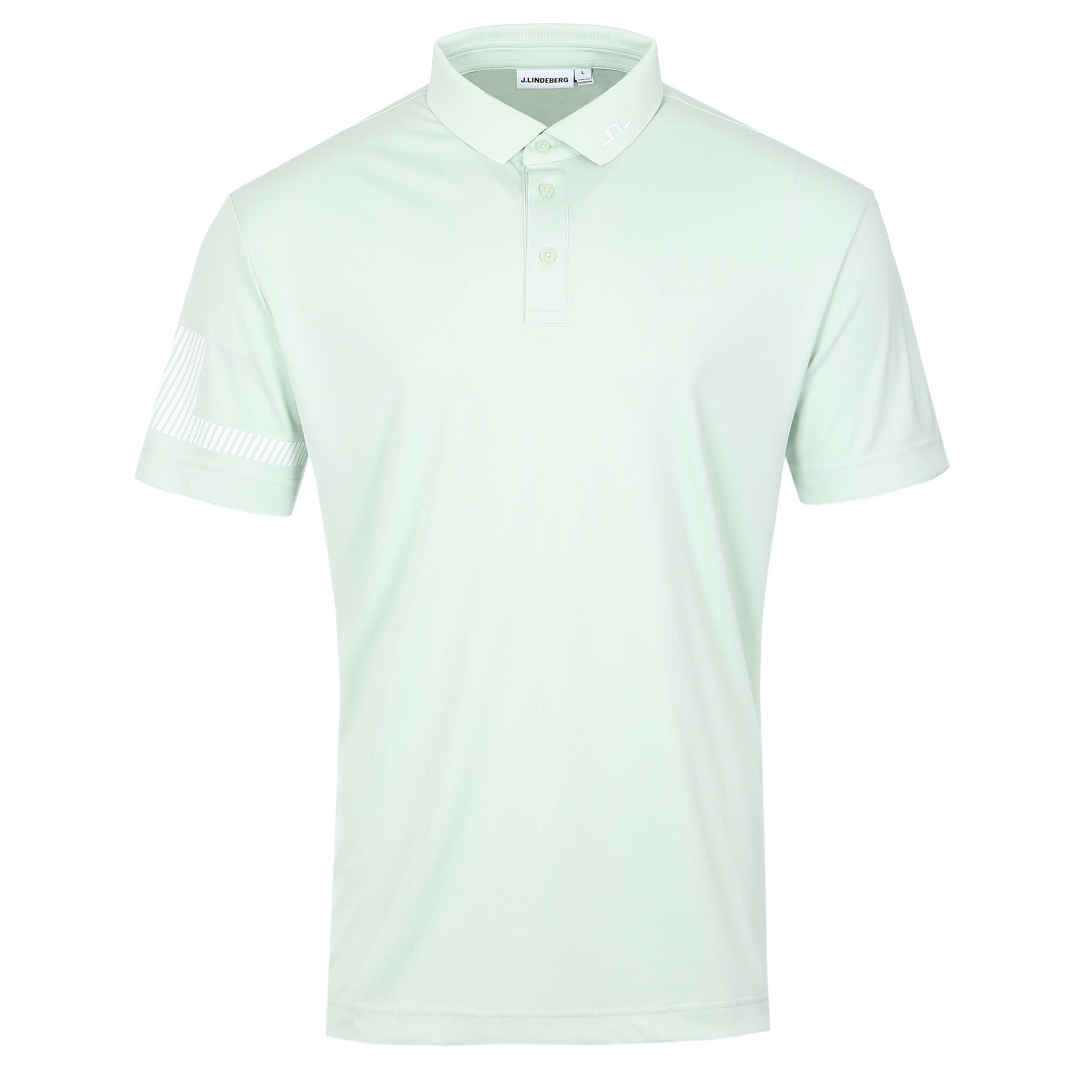 J.Lindeberg Heath Polo Shirt in Subtle Green