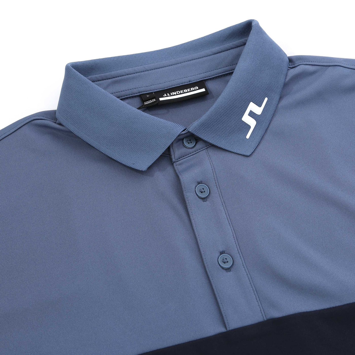 J.Lindeberg Jeff Polo Shirt in JL Navy Collar