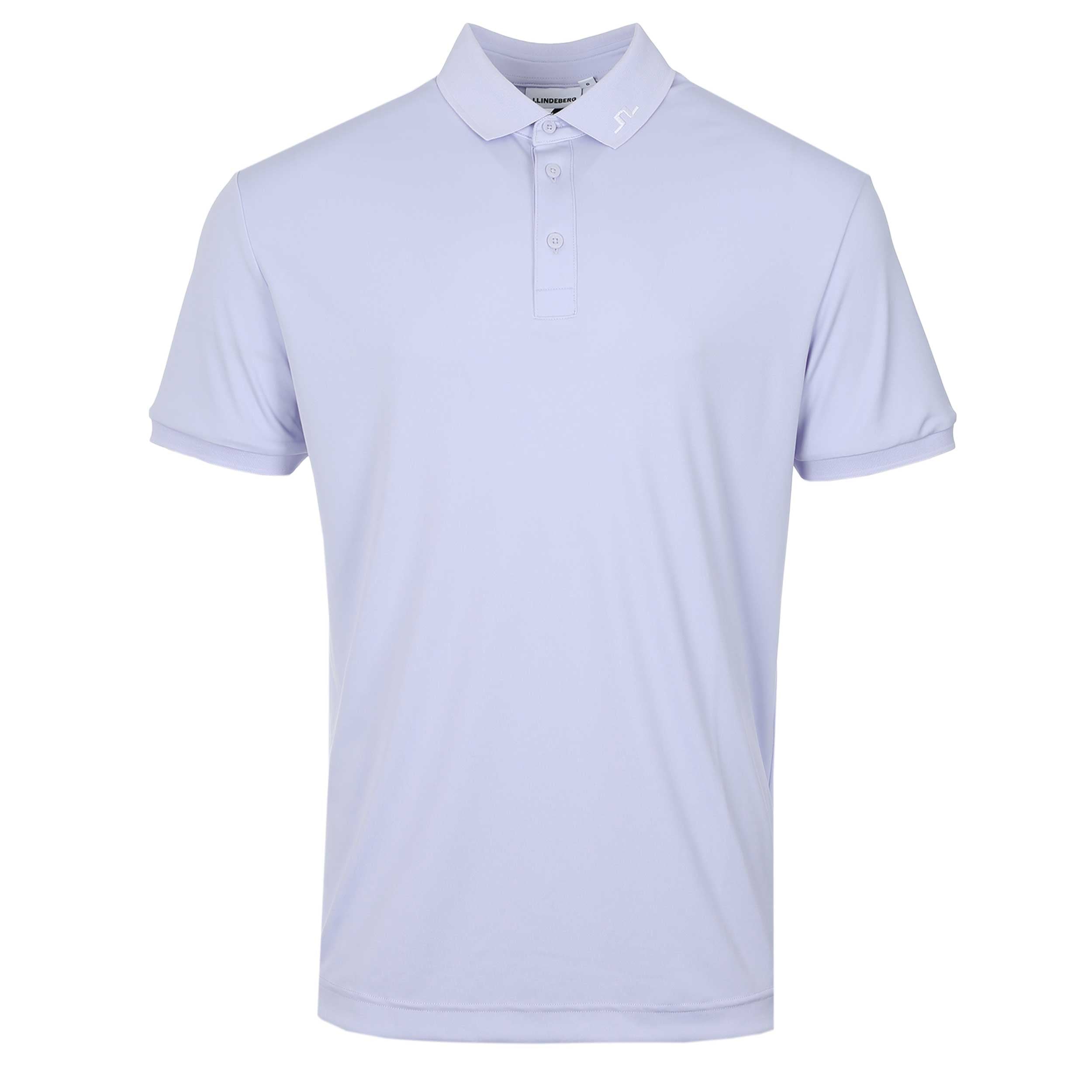 J.Lindeberg KV Polo Shirt in Purple Heather