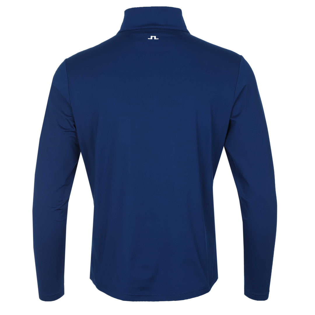 J.Lindeberg Keaton Quarter Zip Mid Layer in Estate Blue – Norton