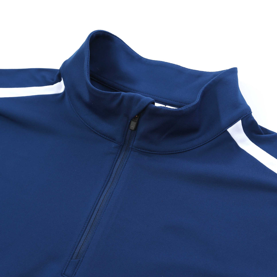 J.Lindeberg Keaton Quarter Zip Mid Layer in Estate Blue – Norton