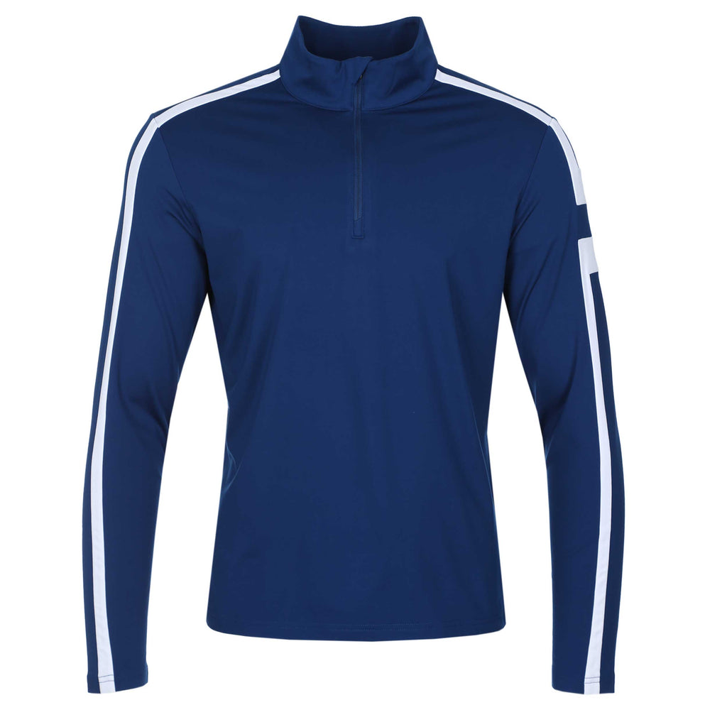J.Lindeberg Keaton Quarter Zip Mid Layer in Estate Blue – Norton