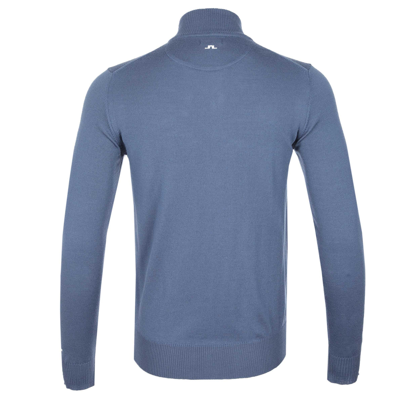 J.Lindeberg Kian Zipped Sweater in Vintage Indigo Back