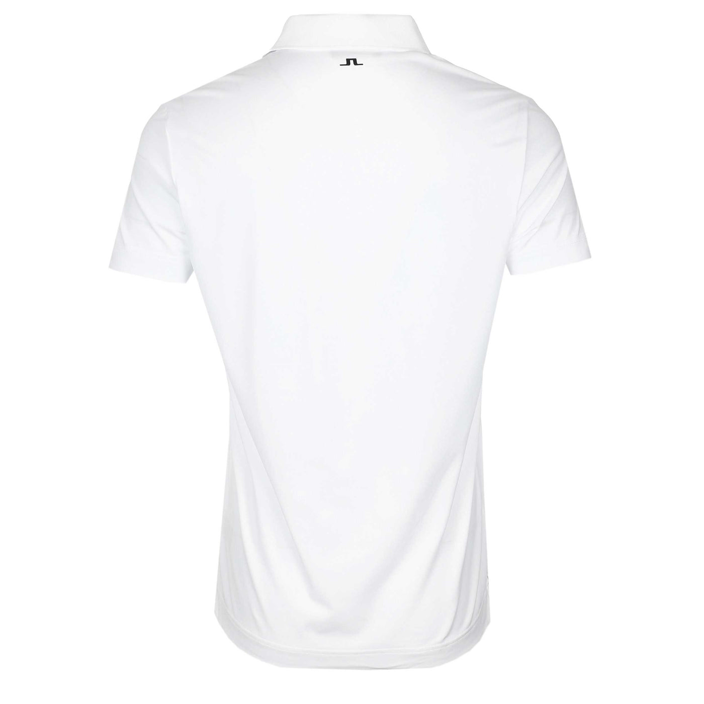 J.Lindeberg Klas Polo Shirt in White Back