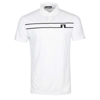 J.Lindeberg Klas Polo Shirt in White