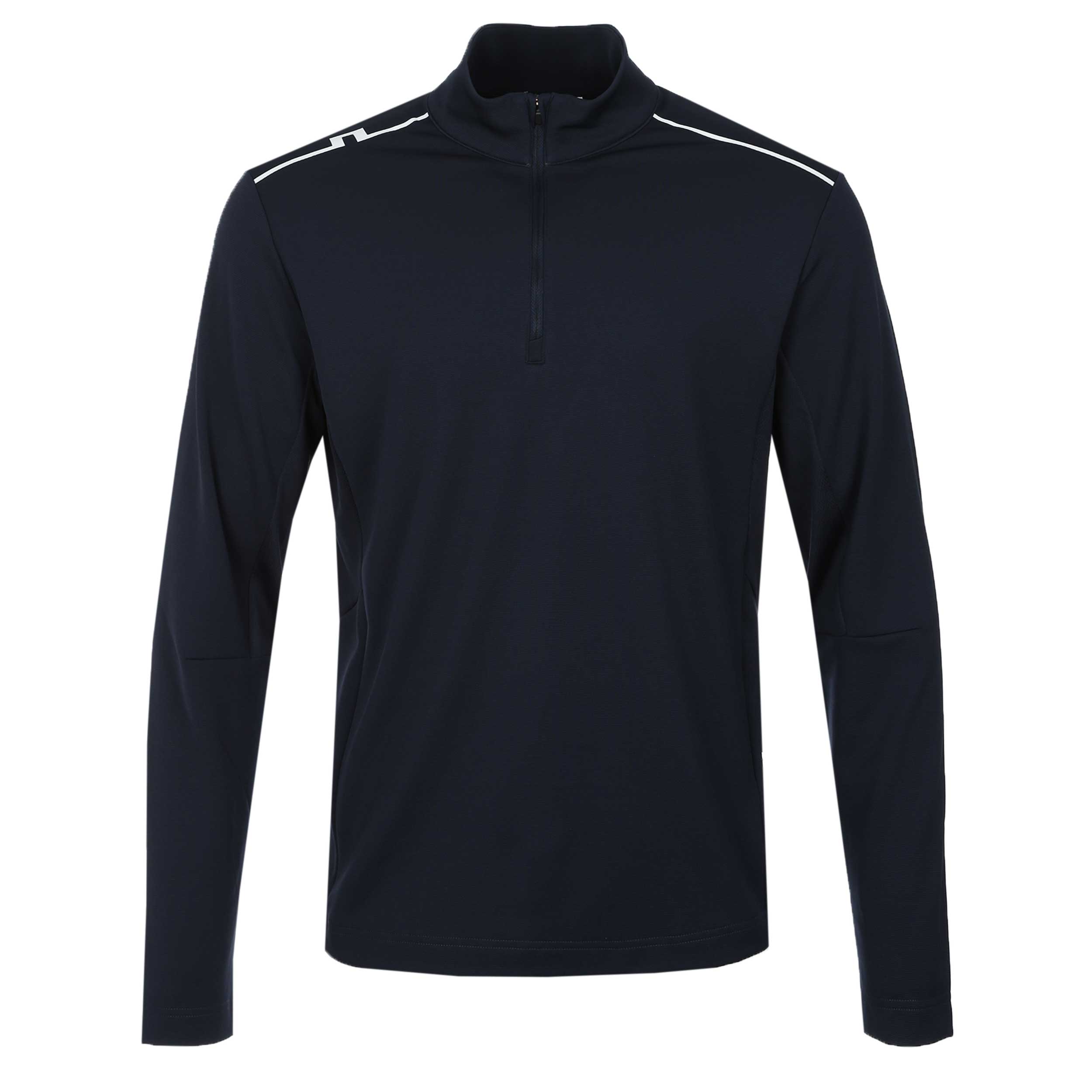 J.Lindeberg Leon Quarter Zip Mid Layer in JL Navy