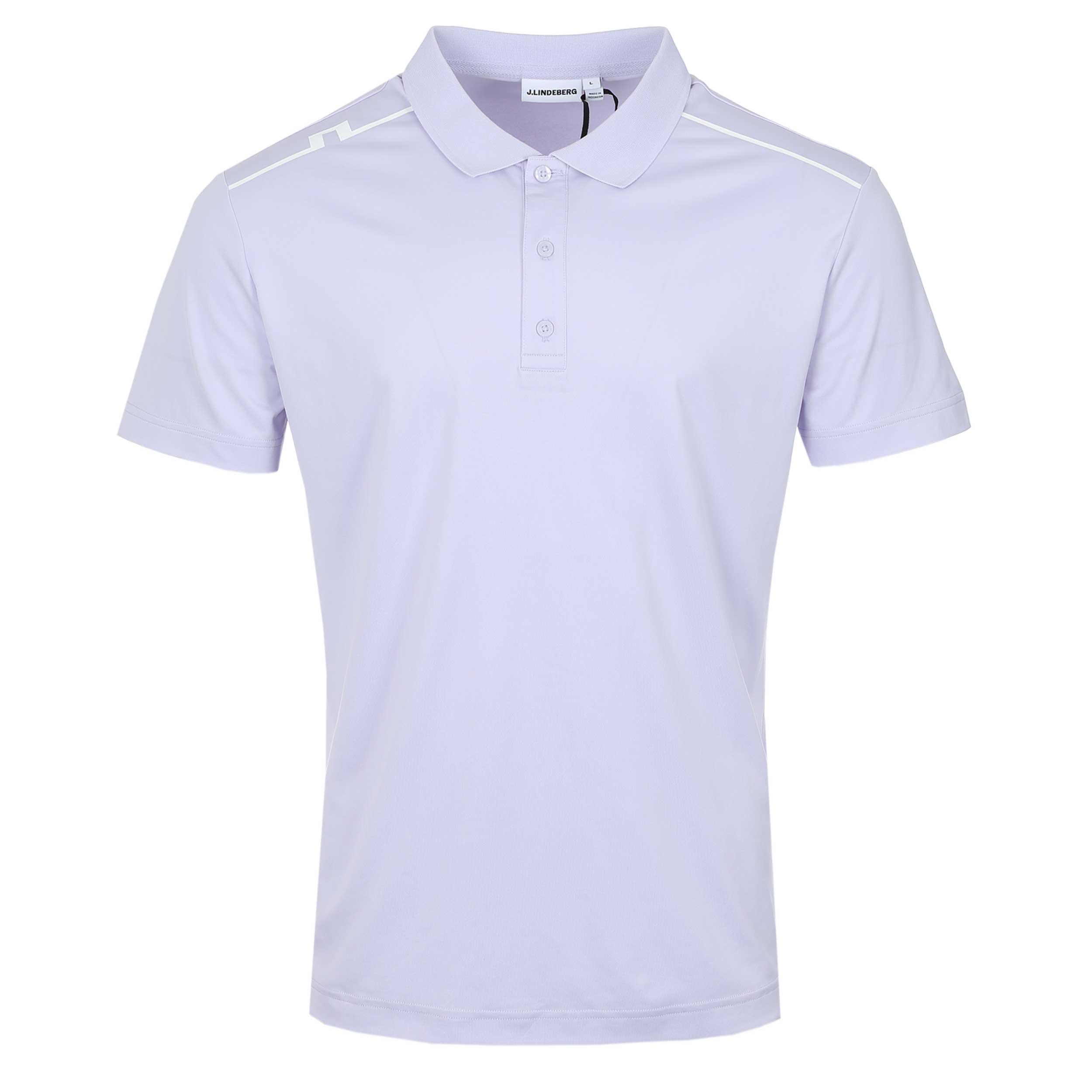 J.Lindeberg Lionel Polo Shirt in Purple Heather