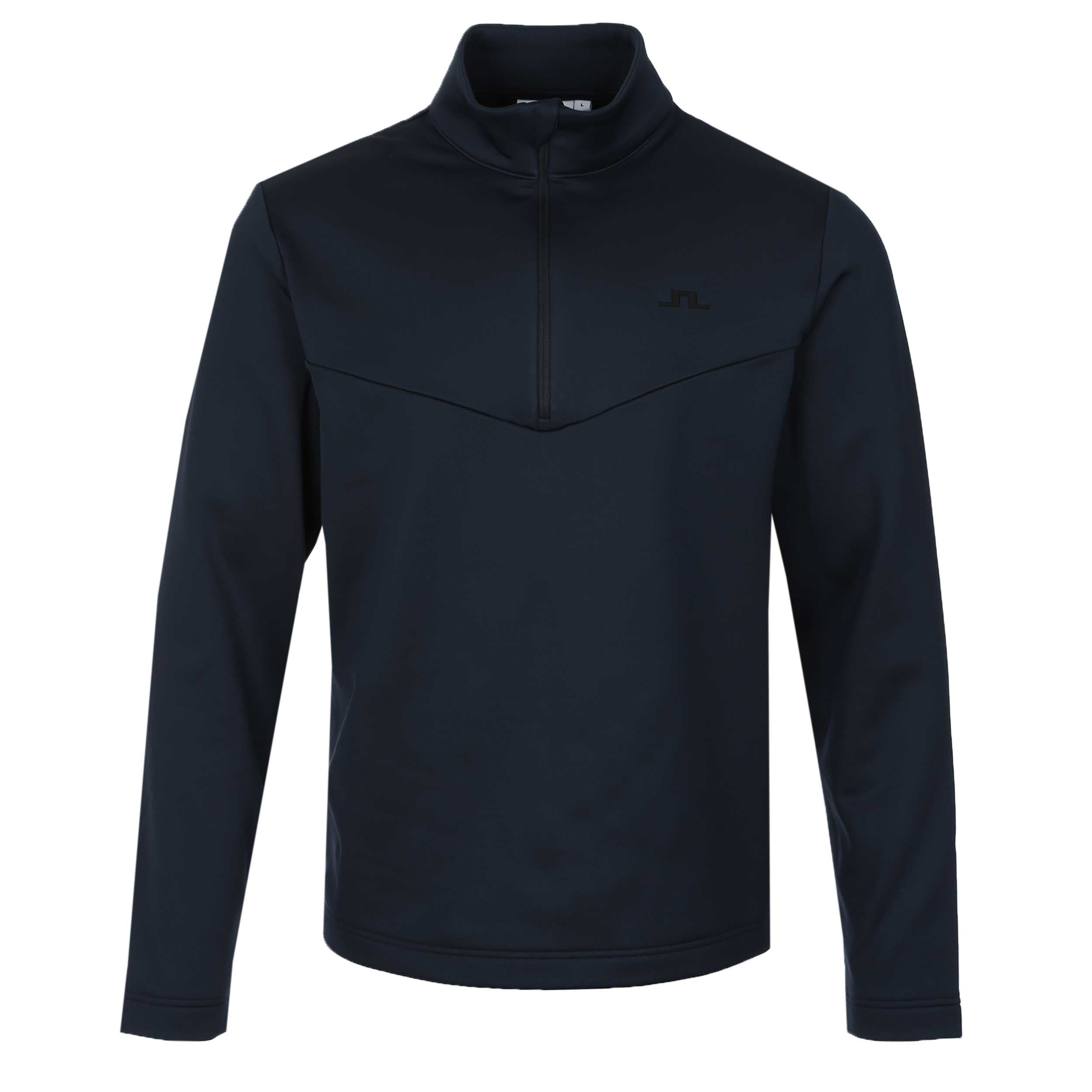 J.Lindeberg Maclean Quarter Zip Mid Layer in JL Navy
