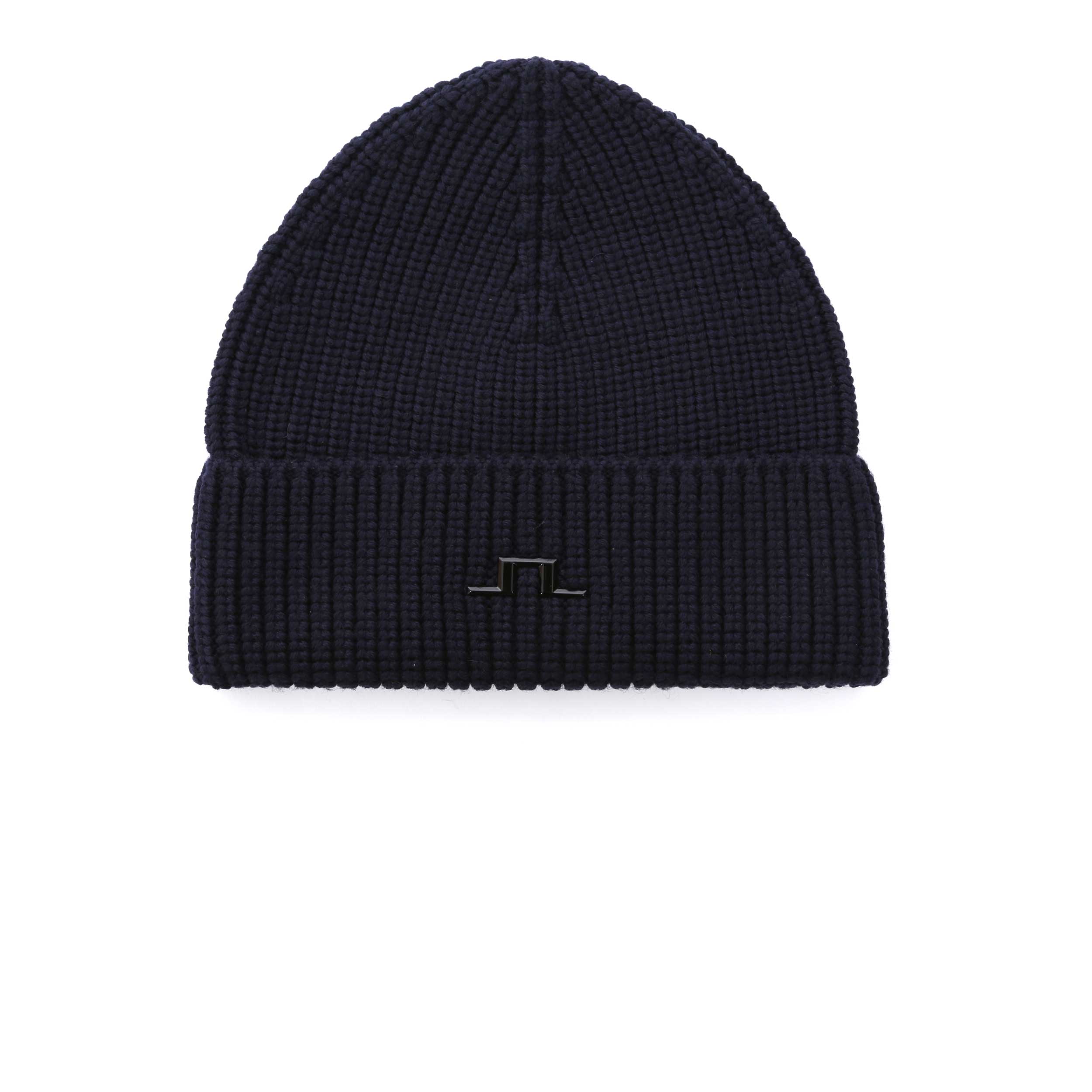 J.Lindeberg Merino Beanie Hat in JL Navy
