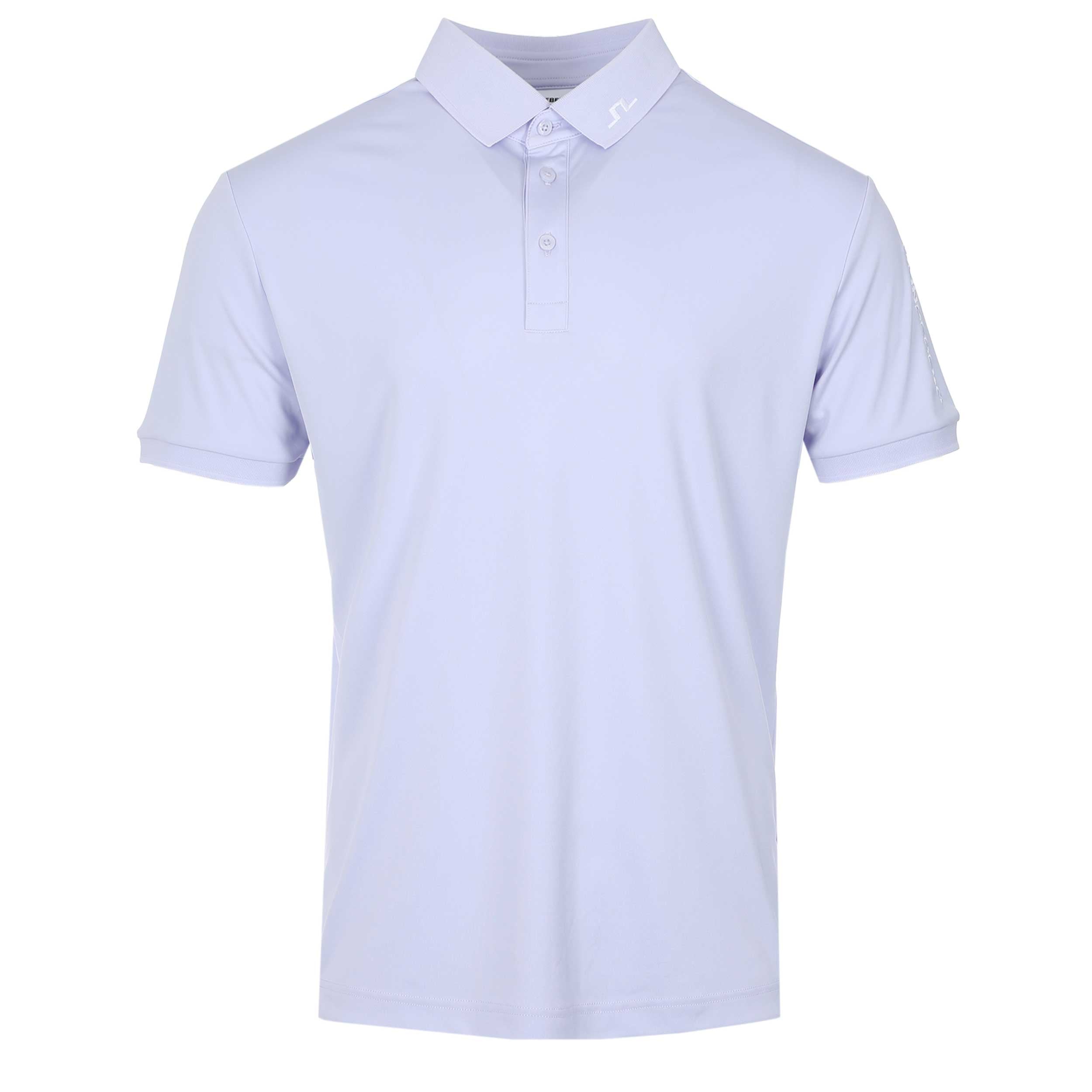 J.Lindeberg Tour Tech Polo Shirt in Purple Heather