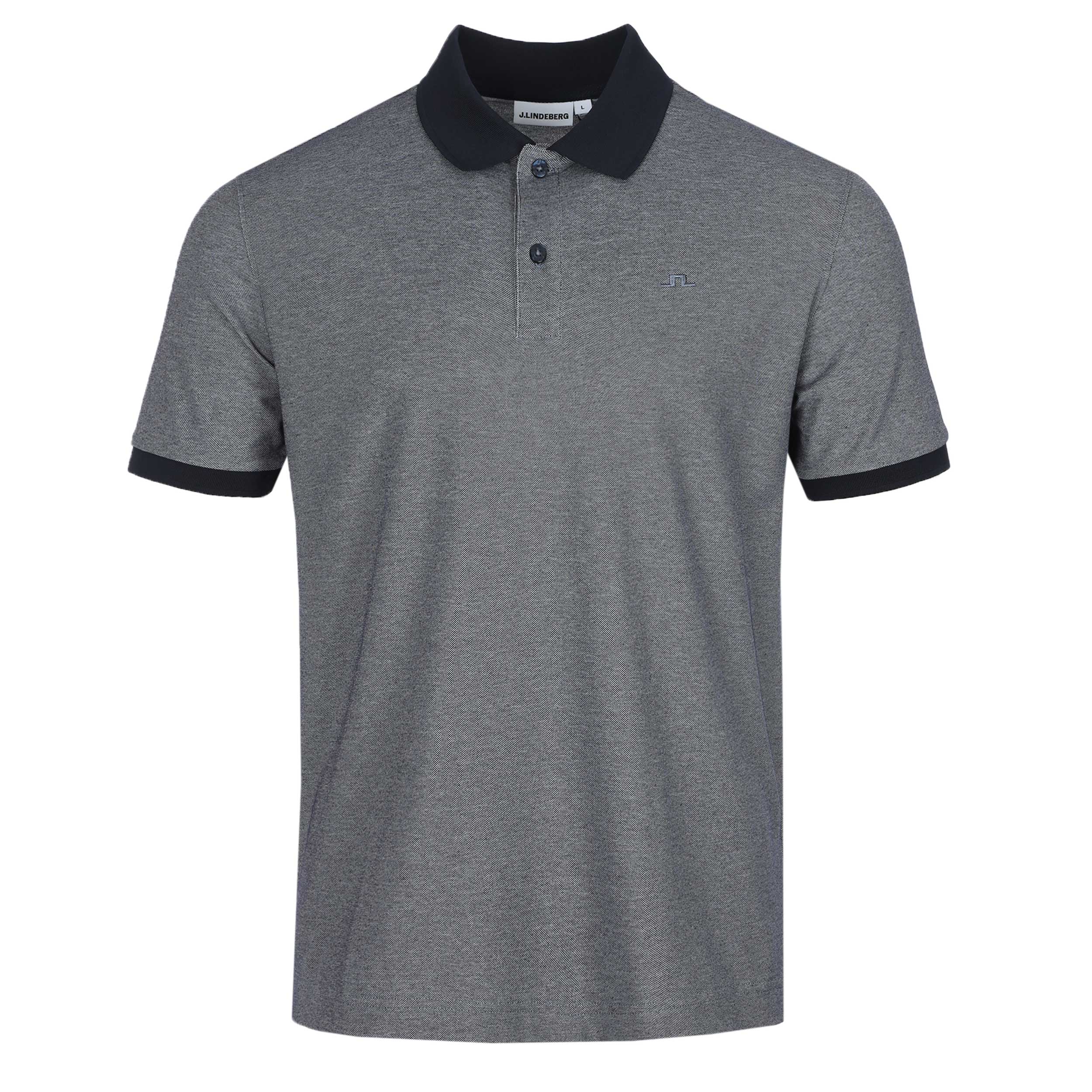 J.Lindeberg Verse Polo Shirt in JL Navy Melange