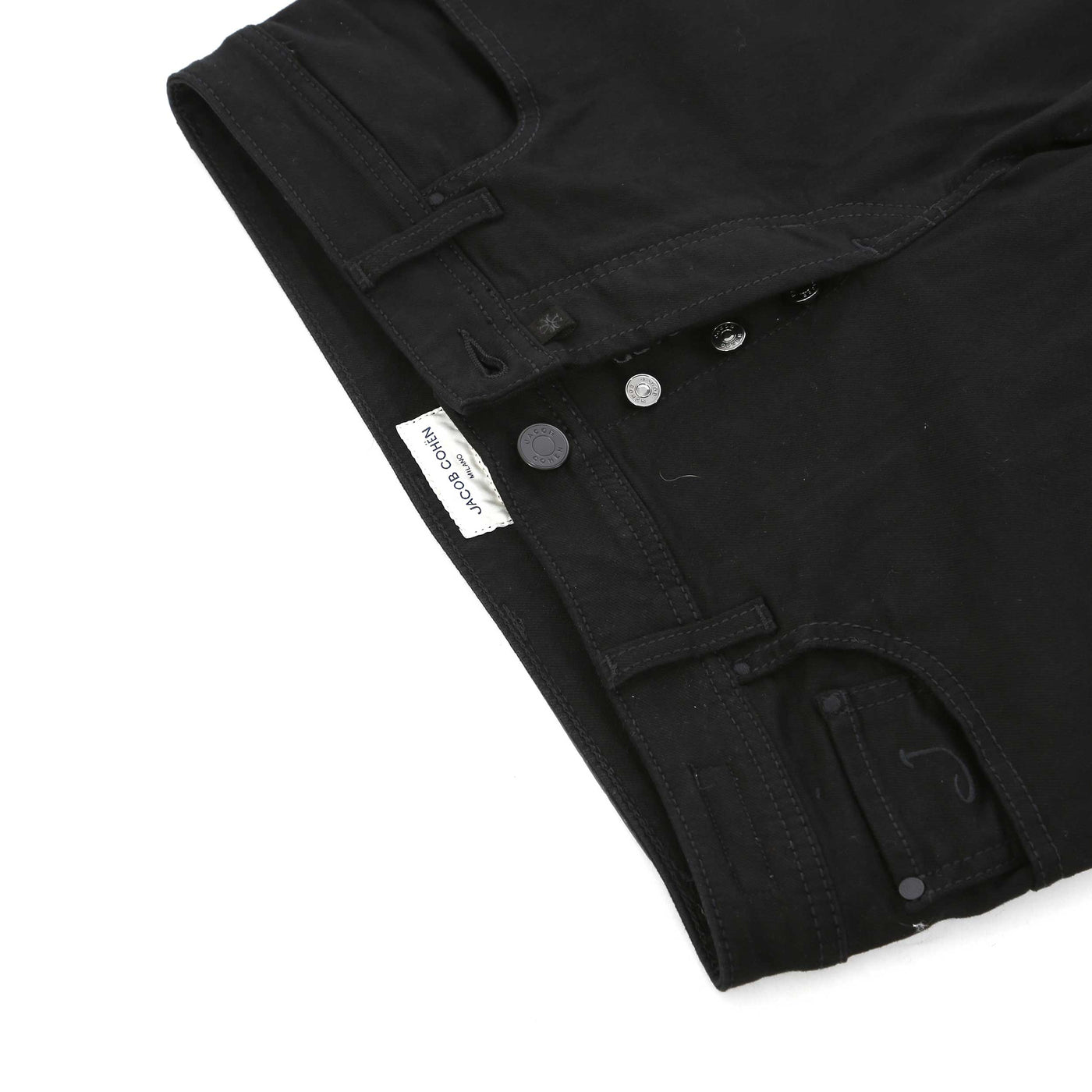 Jacob Cohen Bard Black Badge Jean in Black Fly