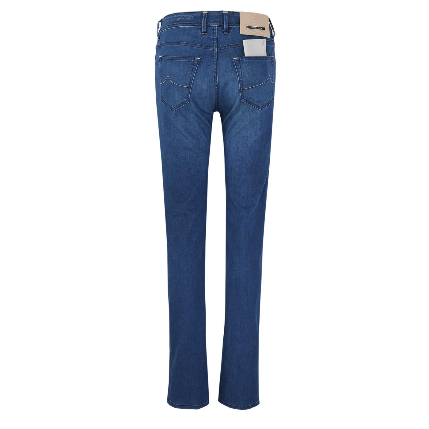 Jacob Cohen Bard Jean in Mid Blue Denim Back