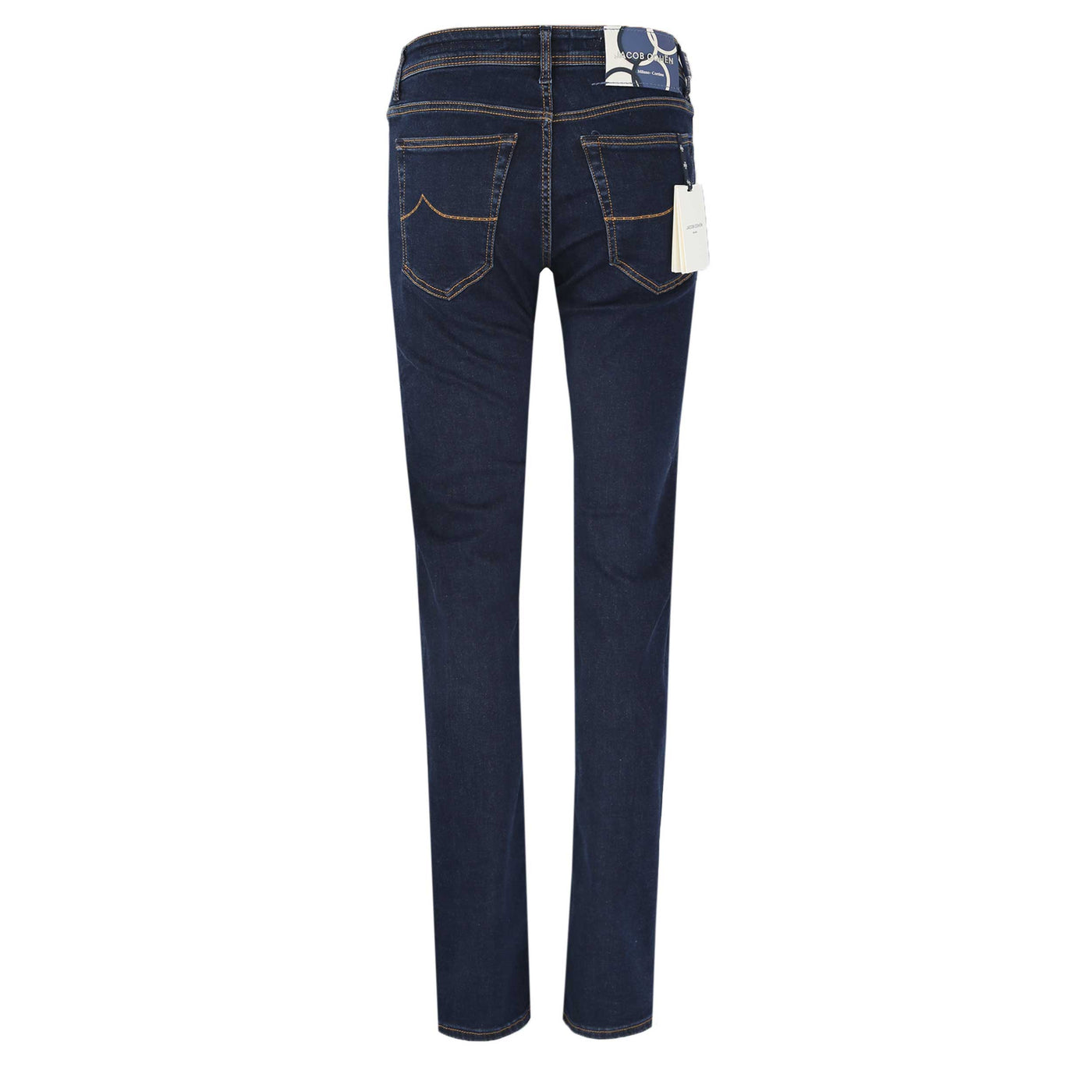 Jacob Cohen Bard Milano Badge Jean in Dark Blue Denim Back