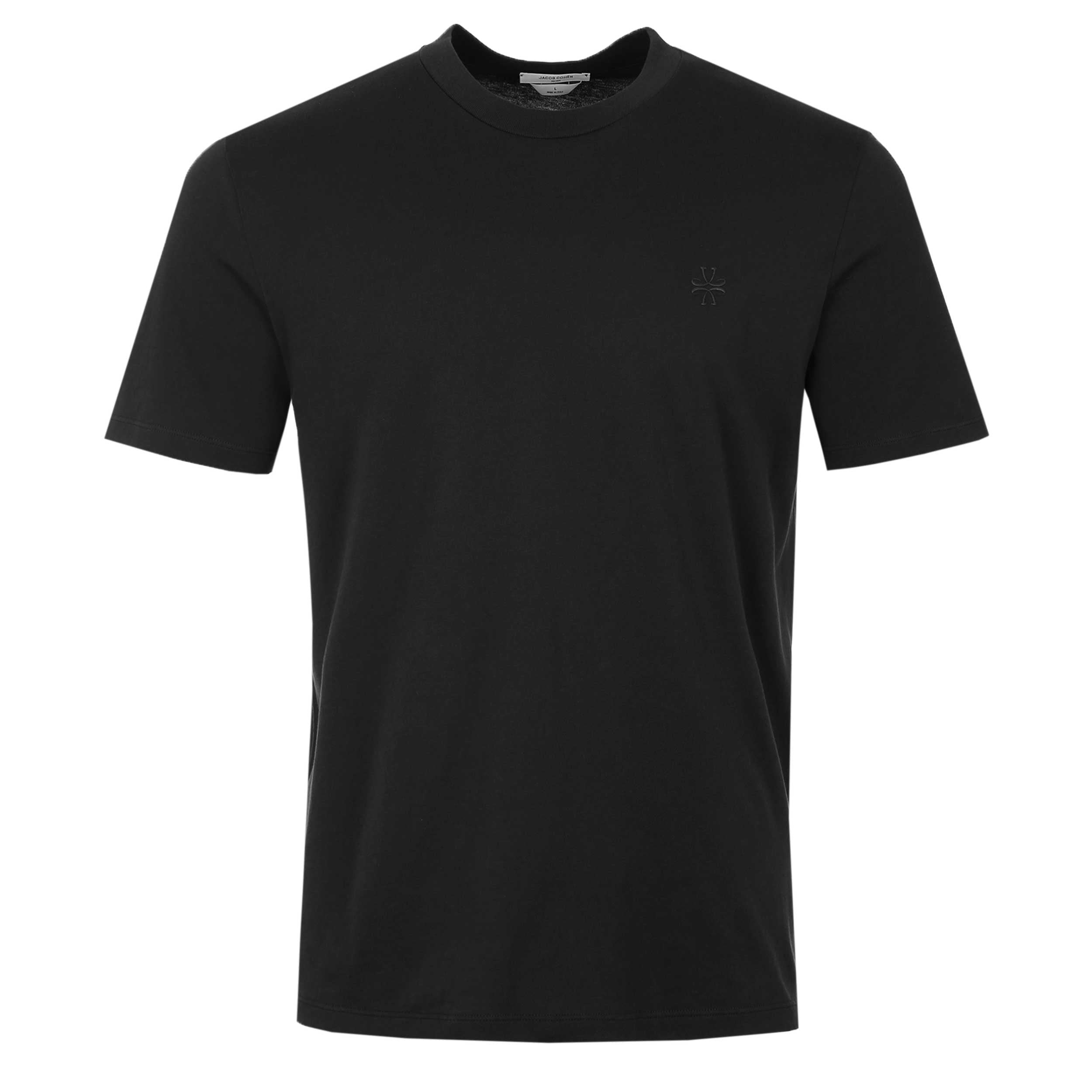 Jacob Cohen Basic JC T Shirt in Black