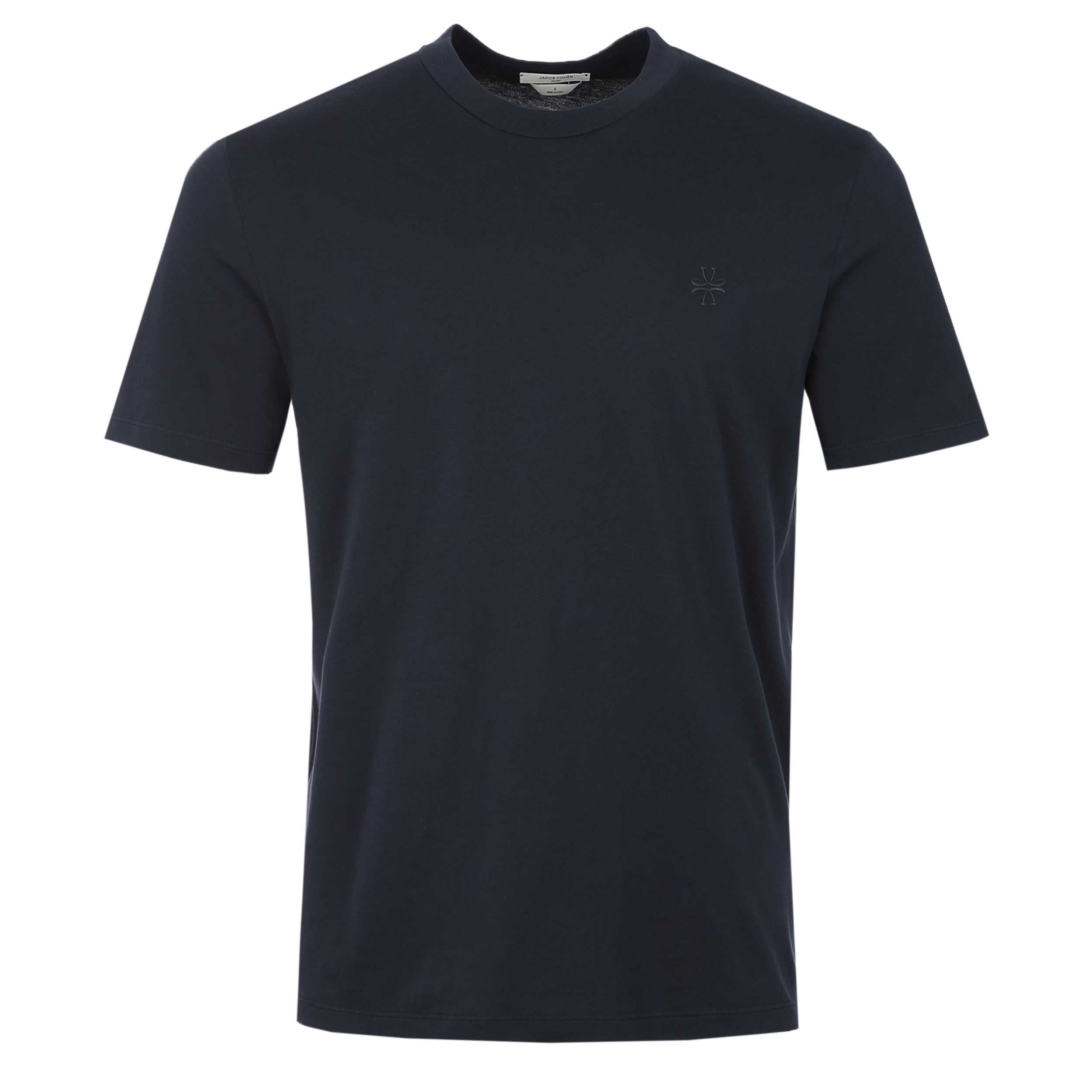 Jacob Cohen Basic JC T Shirt in Navy