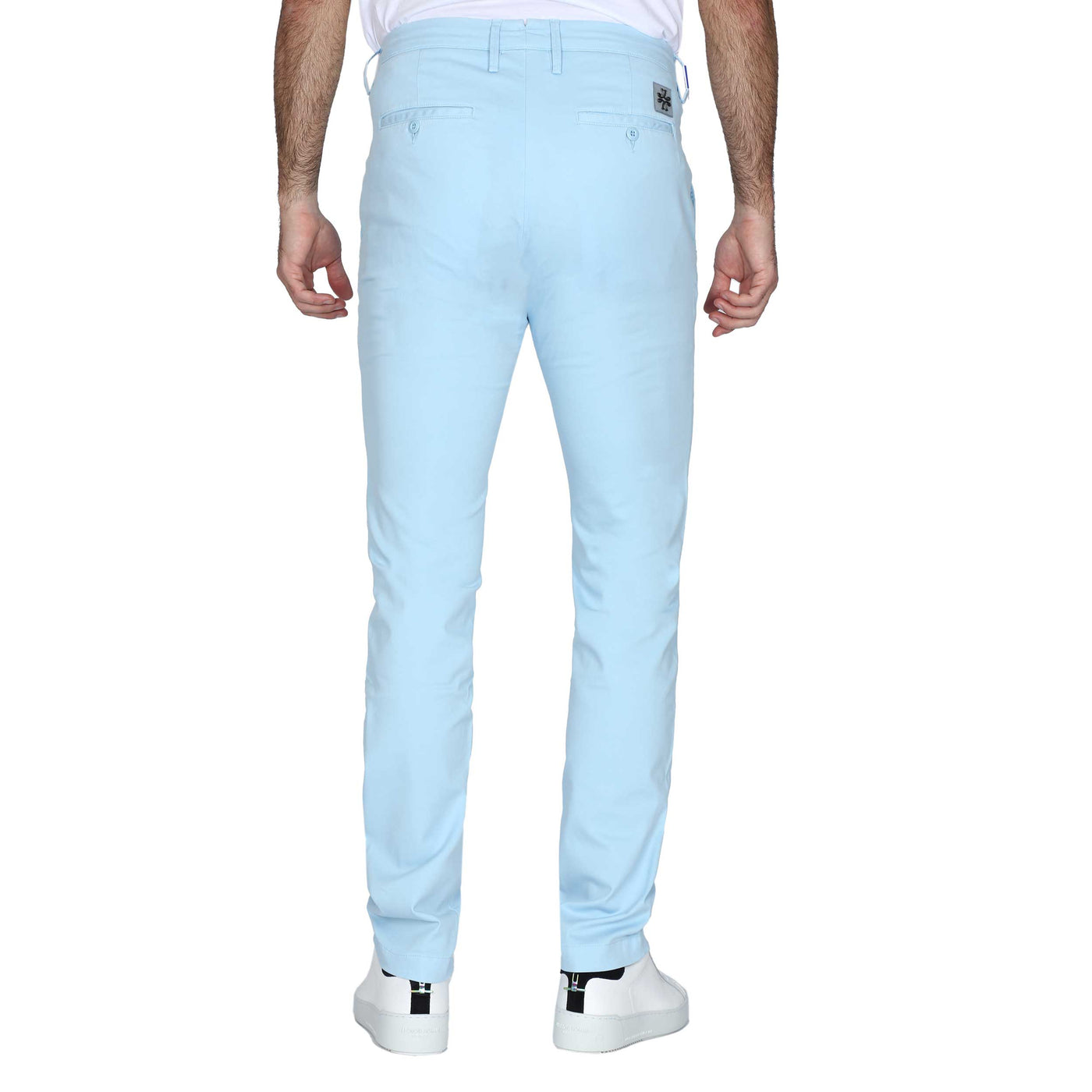 Jacob Cohen Bobby Chino in Sky Blue Back