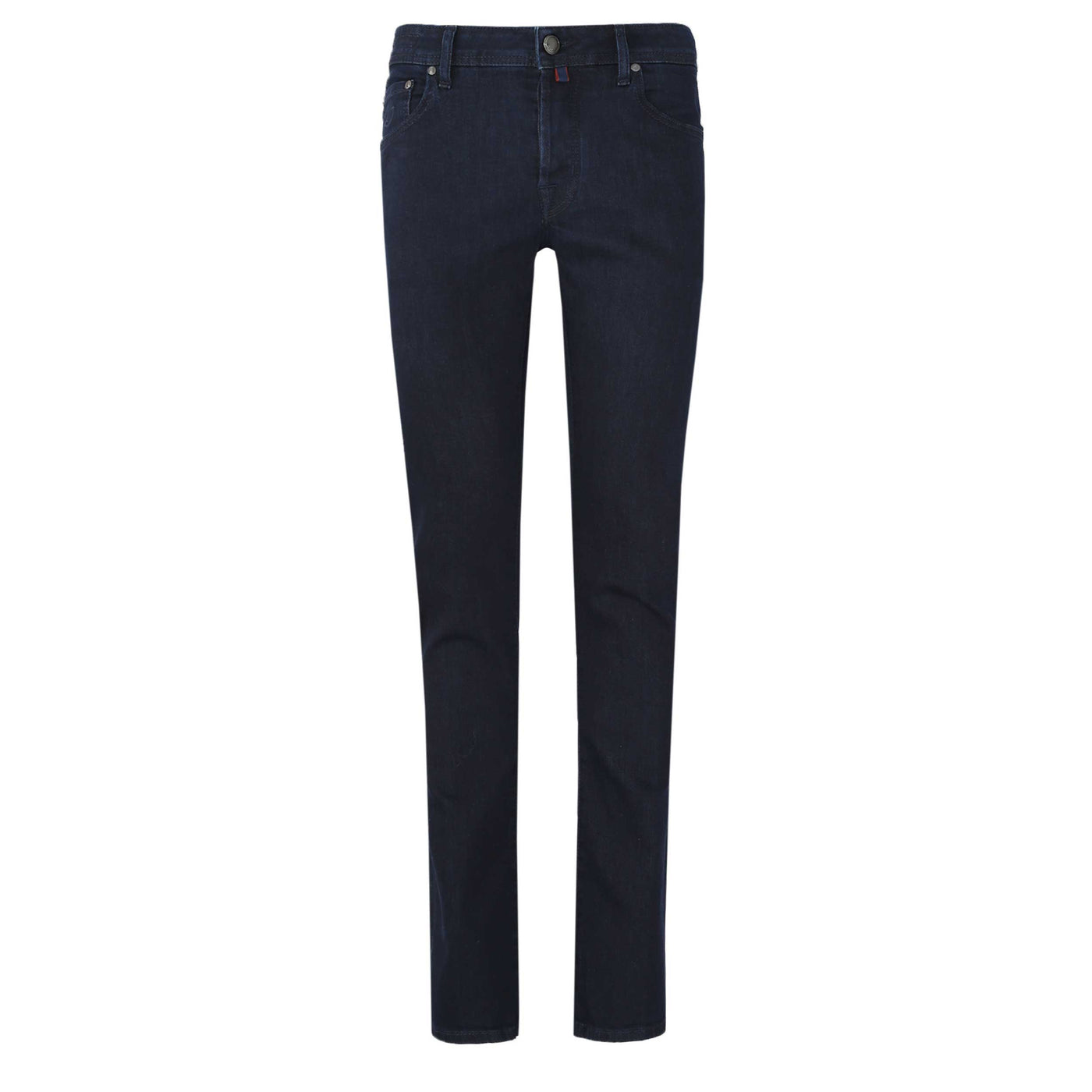Jacob Cohen Nick Navy Blue Badge Jean in Dark Blue Denim