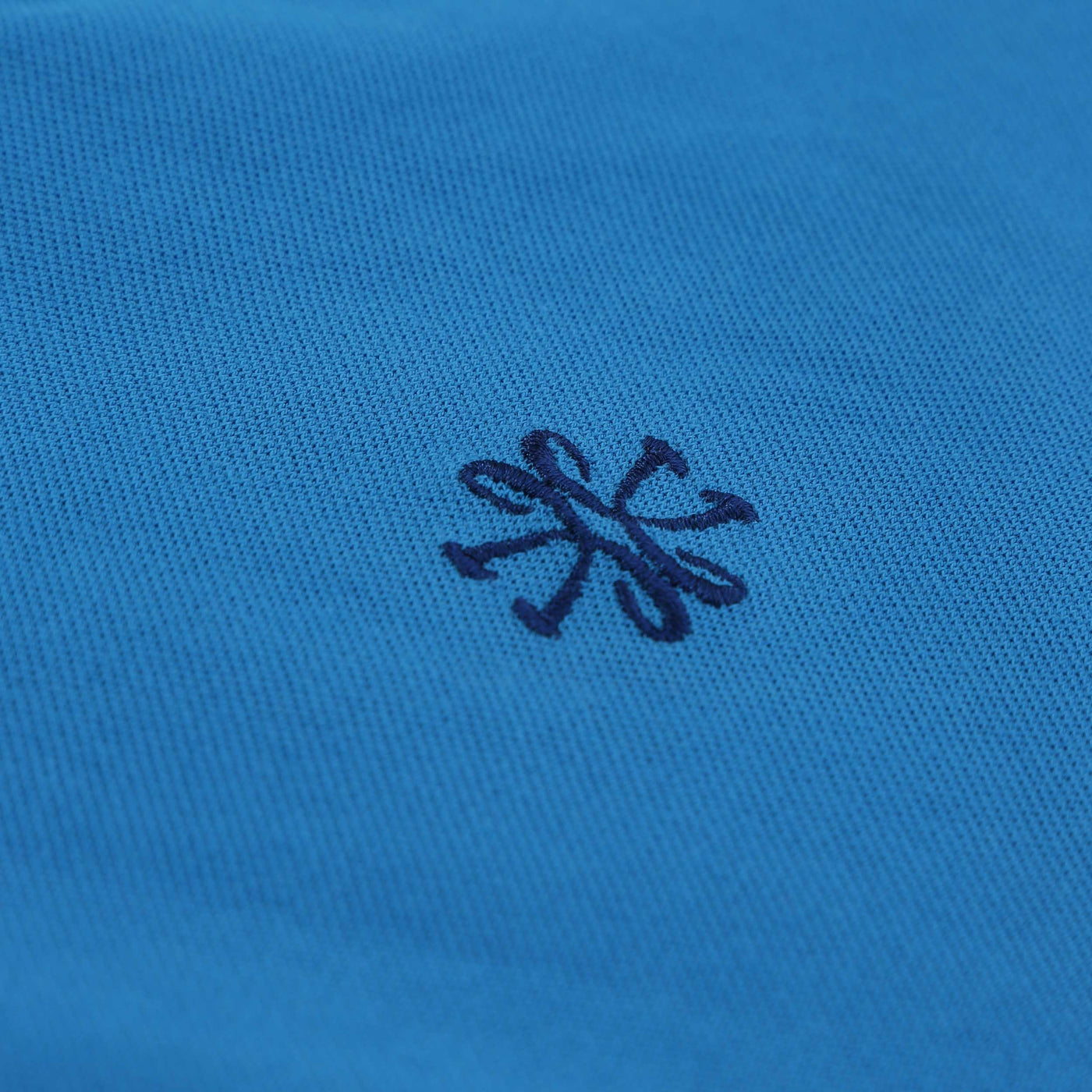 Jacob Cohen Tipped Polo Shirt in Blue Logo