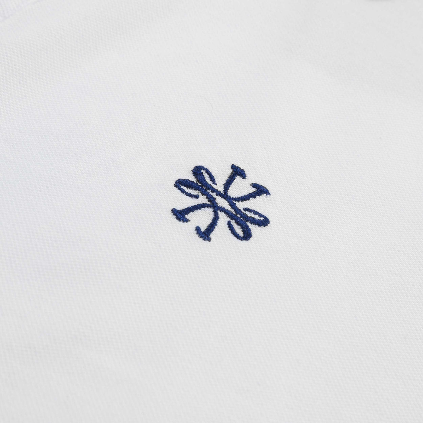Jacob Cohen Tipped Polo Shirt in White Logo