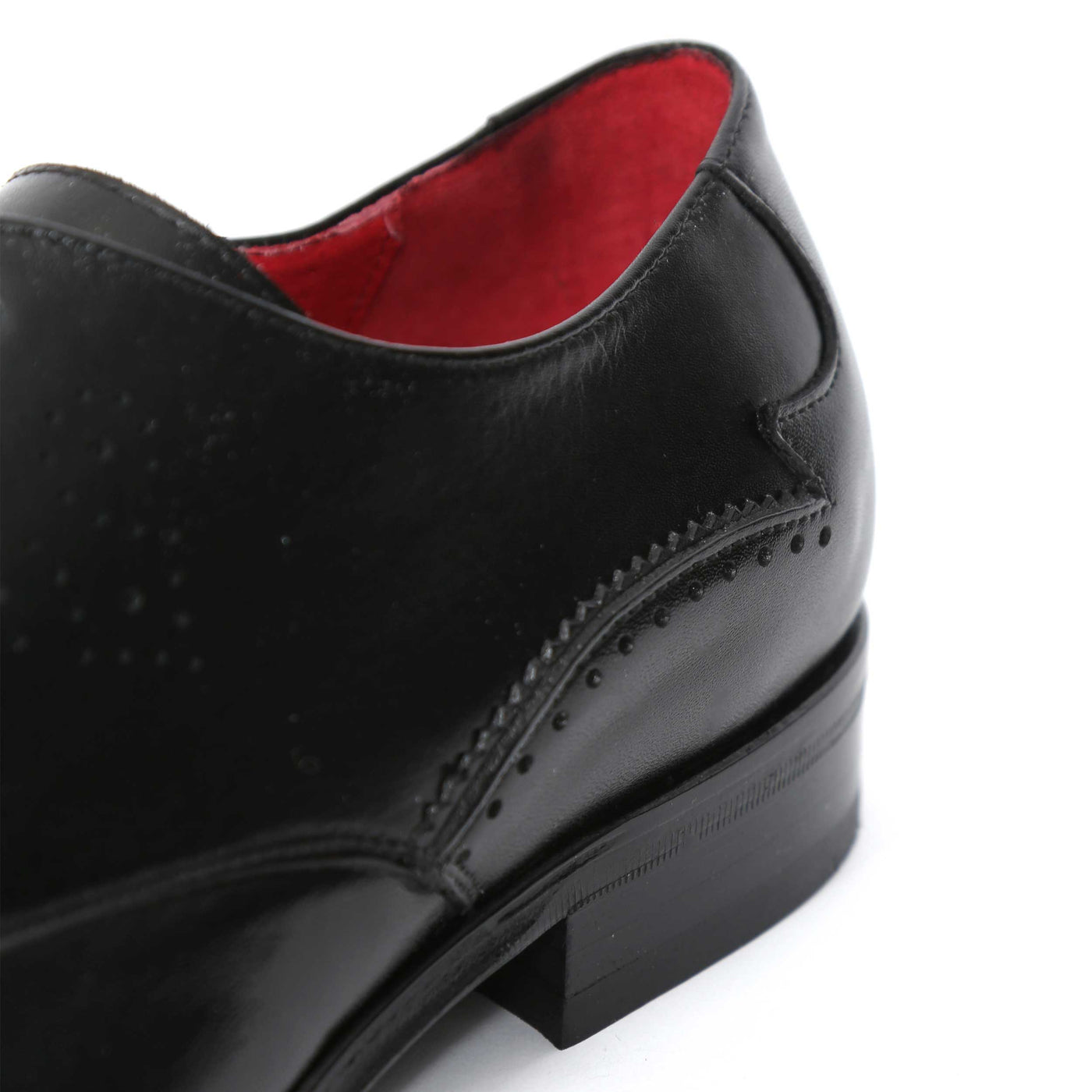 Jeffery West Scarface Shoe in Black Calf Detail