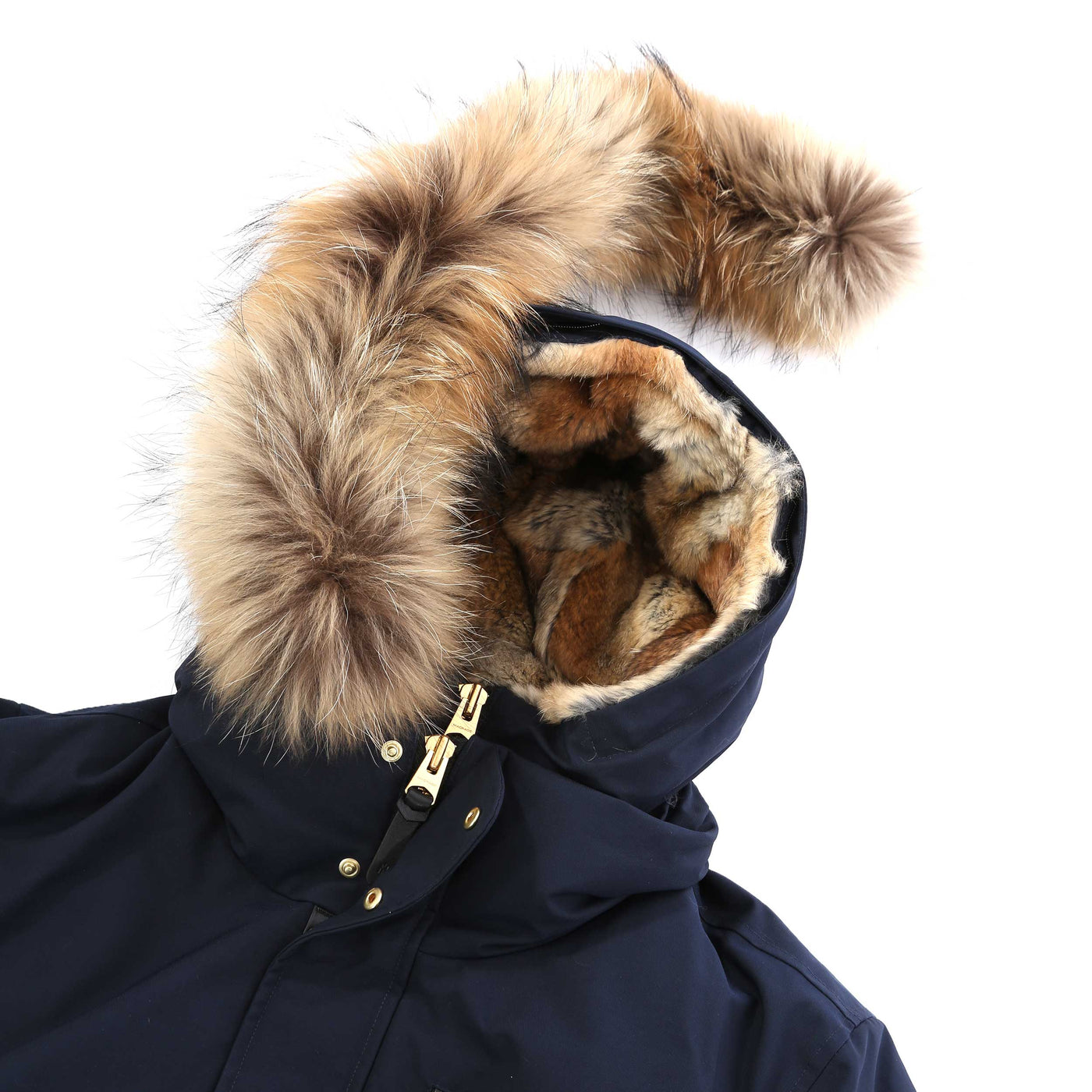Mackage Dixon F Jacket in NavyFur Detached