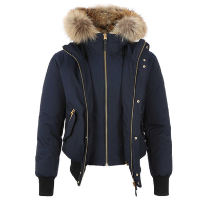 Mackage Dixon F Jacket in Navy Open Front