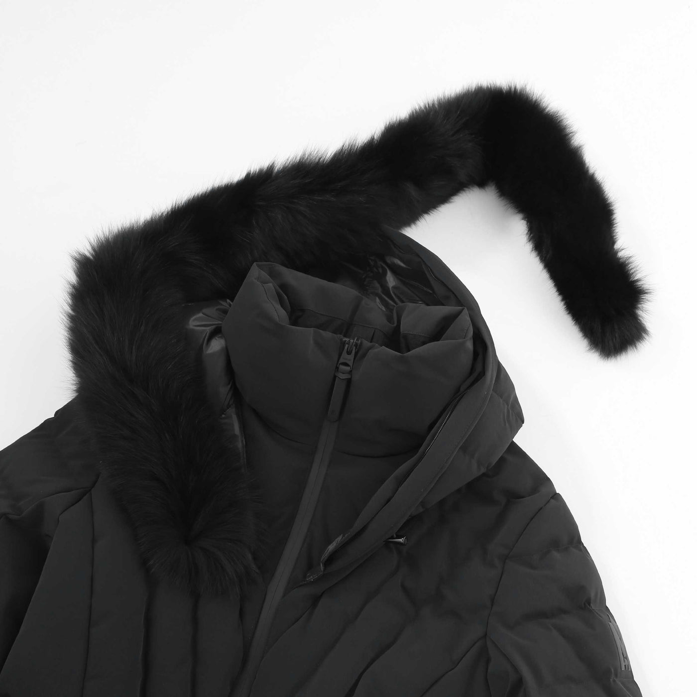Mackage Elita Ladies Jacket in Black Detachable Fur