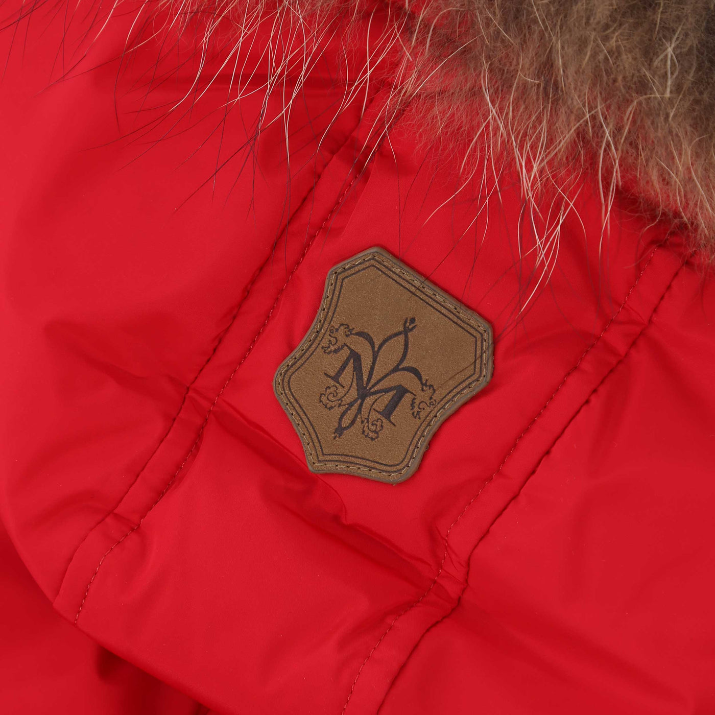 Mackage LeeLee FR Kids Jacket in Red Hood Logo